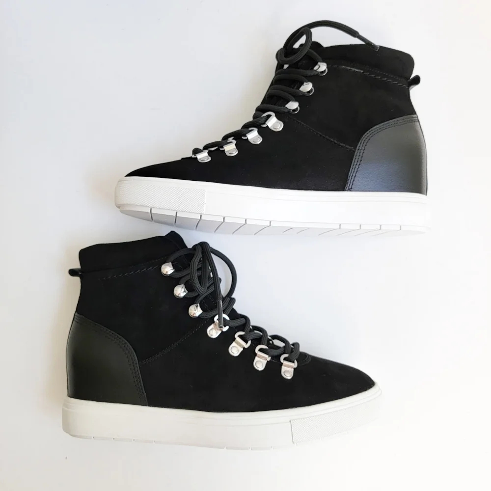 NEW Steven Steve Madden Kalea Wedge Sneaker Boot